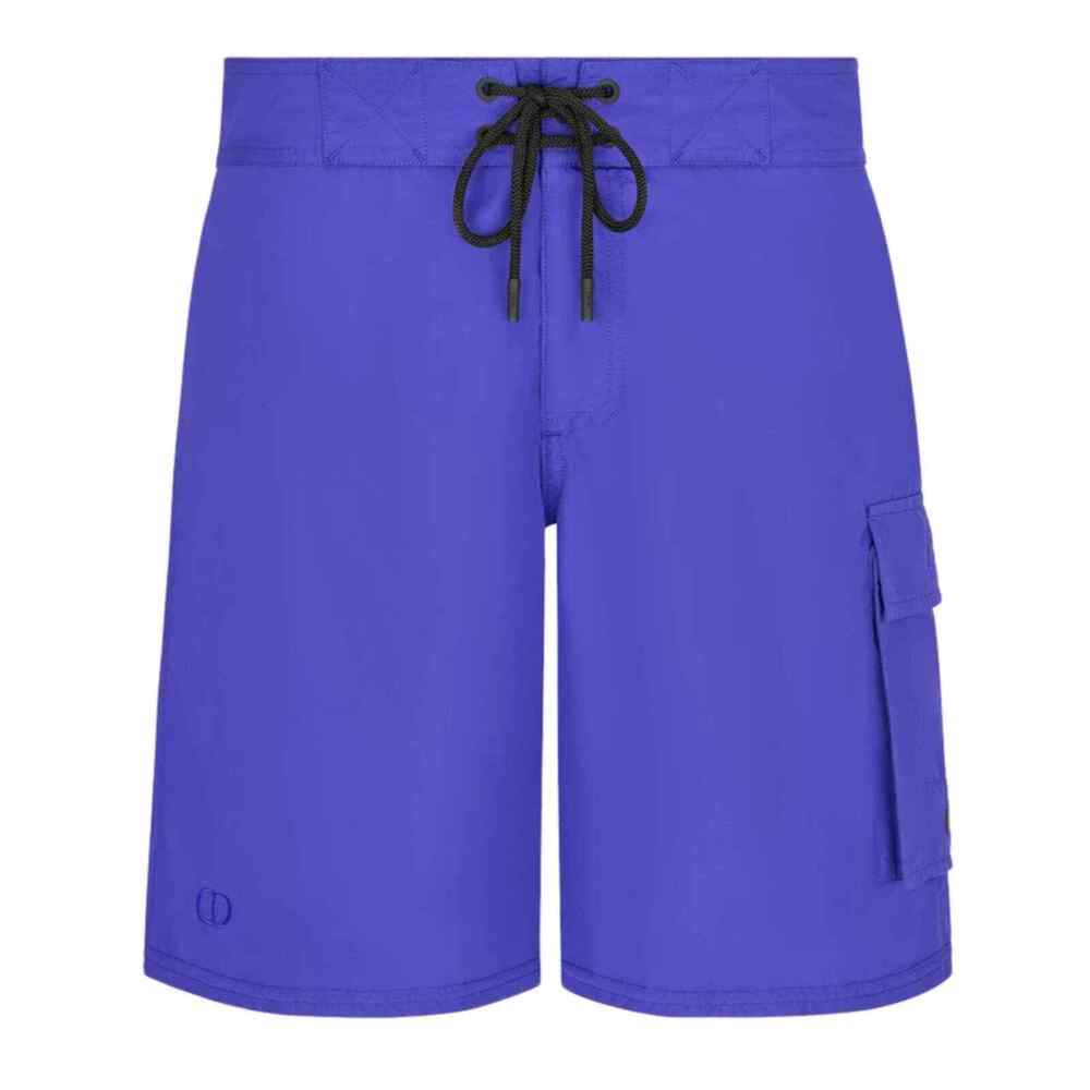 Dior CD Icon Blue Boxer Shorts Board Short String Swimming Swim Trunks L Large